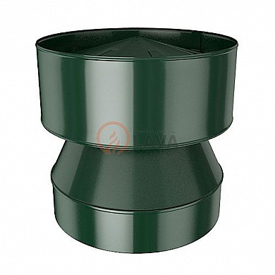 LAVA Конус-дефлектор 115/180 мм. зеленый (6005) - Общий вид