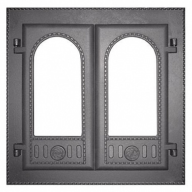 Рубцовск Дверка каминная ДК-6С 410x410 мм - Общий вид дверцы