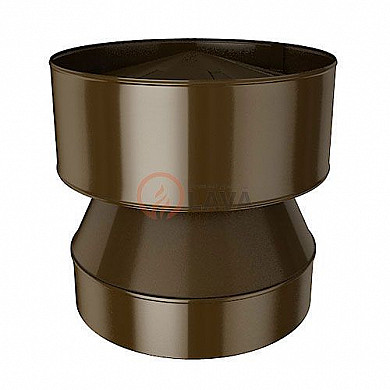 LAVA Конус-дефлектор 150/220 мм. коричневый (8017) - Общий вид