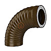 LAVA Сэндвич-отвод 130/200 мм. 90" коричневый (8017) - Общий вид