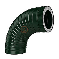  LAVA Сэндвич-отвод 150/220 мм. 90" зеленый (6005)
