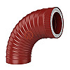 LAVA Сэндвич-отвод 130/200 мм. 90" красный (3011) - Общий вид