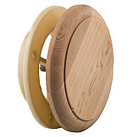  DoorWood Вент. тарельчатый клапан D=100 (Кедр)
