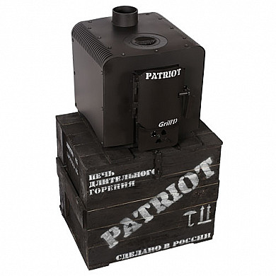 GRILL'D Patriot 200 (черный) - Общий вид отопительной печи