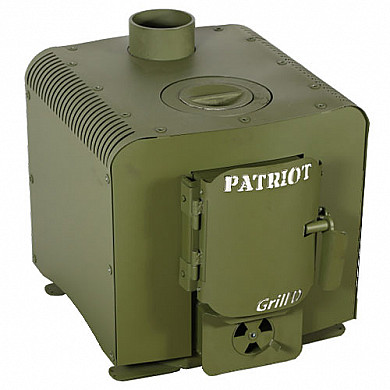 GRILL'D Patriot 200 (олива) - Вид отопительной печи