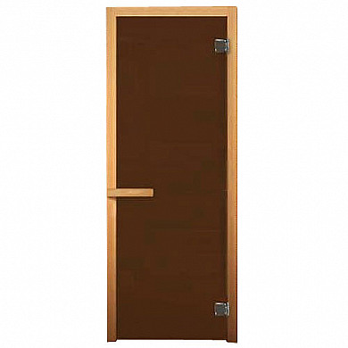Везувий Дверь бронза матовая (2 петли, хвоя) - Общий вид двери