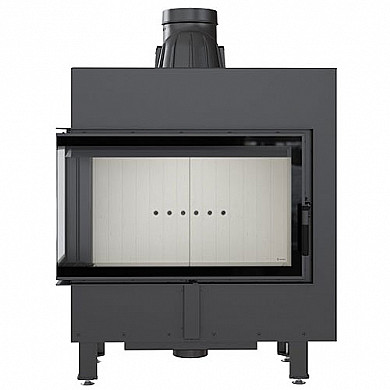 Kratki LUCY 14 L BS - Вид каминной топки спереди