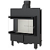 Kratki LUCY 14 L BS - Вид каминной топки сбоку