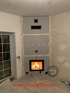 Фото камина в профиль