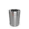 LAVA Труба-сэндвич ЭЛИТ 115/180 мм. 0,25 м 304 нерж/нерж. (0,8 мм) - Общий вид элемента