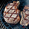 Амфора Решетка для стейков d210 мм с матовым керамическим покрытием - Мясо на решетке