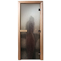  DoorWood Дверь для бани с фотопечатью А012