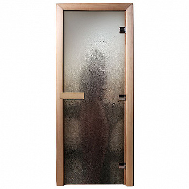DoorWood Дверь для бани с фотопечатью А012 - Общий вид двери