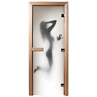 DoorWood Дверь для бани с фотопечатью А070