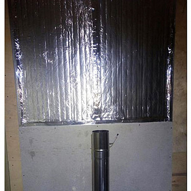 Термоизоляция стены