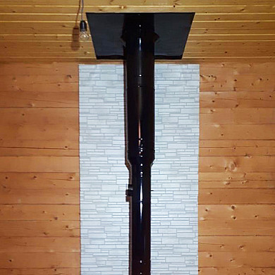 Дымоход на первом этаже