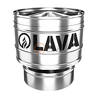  LAVA Оголовок-дефлектор 115/180 мм нерж. 439 (0,5)