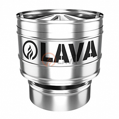 LAVA Оголовок-дефлектор 115/180 мм нерж. 439 (0,5) - Общий вид оголовка-дефлектора