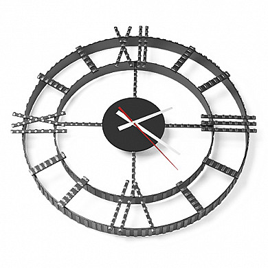 Везувий Часы кованные 2S - Общий вид часов