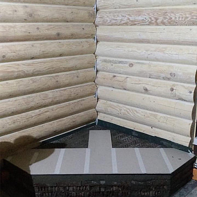 Фото основания под камин