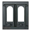 SVT 408 Дверца каминная 2-х створчатая 310х275 мм - Общий вид дверцы