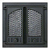 SVT 404 Дверца каминная 2-х створчатая 410х410 мм - Общий вид дверцы