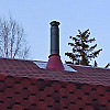 Дымоход MAGMA на крыше