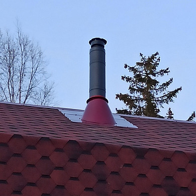 Дымоход MAGMA на крыше