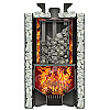 GRILL'D Violet World Steel Romb Long Window Max PRO - Вид печи в разрезе