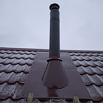 Дымоход MAGMA на крыше