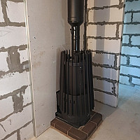 Вид печи GRILL'D Cometa 180 Vega Window сбоку