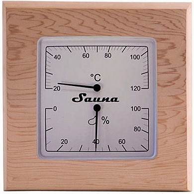 SAWO 225-THD КЕДР - Термогигрометр квадратный