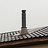 Монтаж дымохода MAGMA на крыше