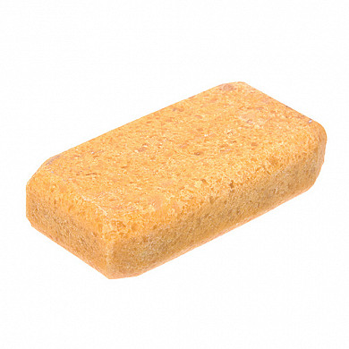 Банные штучки Соляная плитка с эфирным маслом "Лимон" 200 - Вид соляной плитки сбоку