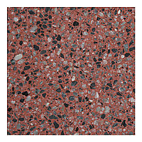   Плитка агломератная коллекция "Мрамор" Красный 400х400х20 мм