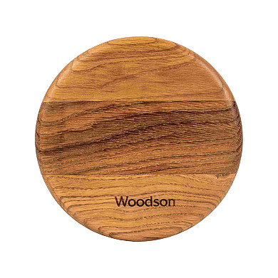 Woodson Клапан вентиляционный ⌀125, дуб - Клапан вентиляционный Woodson ⌀125, дуб