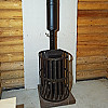 Печь для бани Везувий Ураган Ковка 22 (205) в парной