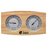  Банные штучки Термометр с гигрометром "Банная станция"