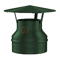  LAVA Оголовок-зонт 115/180 мм. зеленый (6005)