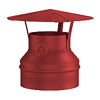  LAVA Оголовок-зонт 115/180 мм. красный (3011)