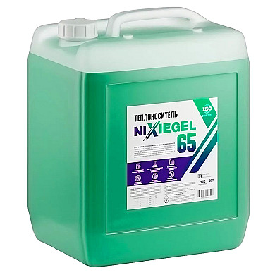  Теплоноситель NIXIEGEL -65°C (10 кг) на основе этиленгликоля - Теплоноситель NIXIEGEL -65°C (10 кг) на основе этиленгликоля