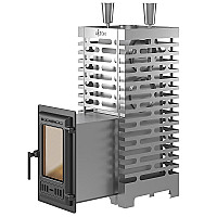 Печь для бани ASTON 24 INOX (310) Long со стеклом