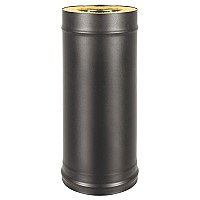  Везувий Сэндвич-труба BLACK (AISI 430 0,8мм/оц)  д.115х200, L-1м
