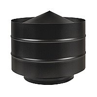  Везувий Дефлектор BLACK (AISI 430 0,8мм/0,5мм) д.150х250