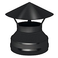  Везувий Оголовок BLACK (AISI 430/0,5мм) д.115х200