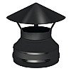 Везувий Оголовок BLACK (AISI 430/0,5мм) д.150х250 - 