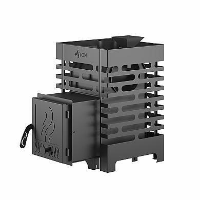 ASTON 12 с баком на трубе 50л Ø115 (AISI 439) - 