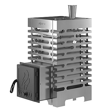 ASTON 16 INOX с баком на трубе 50л Ø115 (AISI 439) - 