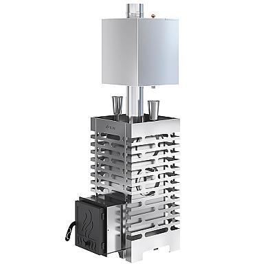 ASTON 20 INOX с баком на трубе 50л Ø115 (AISI 439) - 