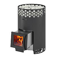 Печь для бани Везувий "Чёрная Пчёлка 20 С" INOX